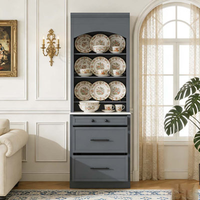 Garde-manger moderne de 83,7 pouces de hauteur