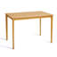 Ensemble de salle à manger 5 pièces rectangulaire en bois massif avec chaises rembourrées-58241135