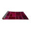 Tapis décoratif multicolore à motif abstrait-1429429200