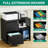 Keydy 31.5'' Wide 2 -Drawer Mobile Steel File Cabinet-1386447311
