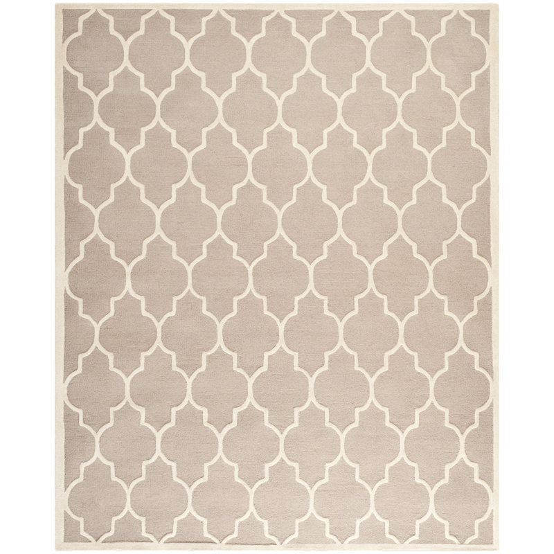Tapis en laine touffeté à la main Martins, Rectangle de 10 pi x 14 pi