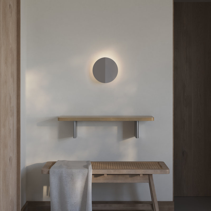 Lune Wall Sconce, Smoke