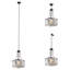 Lustre tambour en cristal 3 lumières Jeiri-1103869985