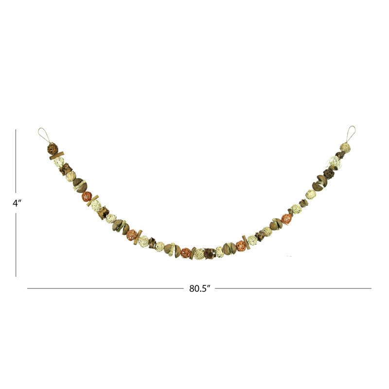 80.5'' in. Mixed Assortment Garland