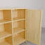 Tablettes de rangement à grande capacité à porte unique