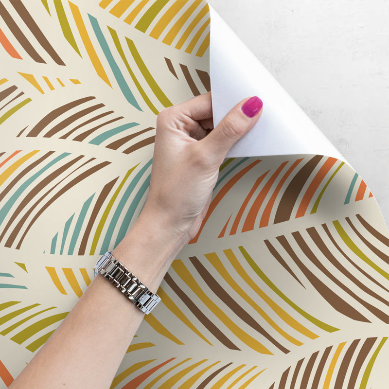 Menyauthe 2.5m x 2.5m Matte Peel and Stick Mural, 416 x 254cm