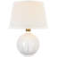 Thomas O'Brien Ponteil Table Lamp with Linen Shade-678891467-678891464