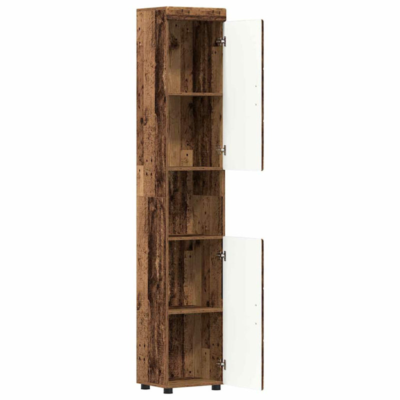Linen Cabinet, Old Wood
