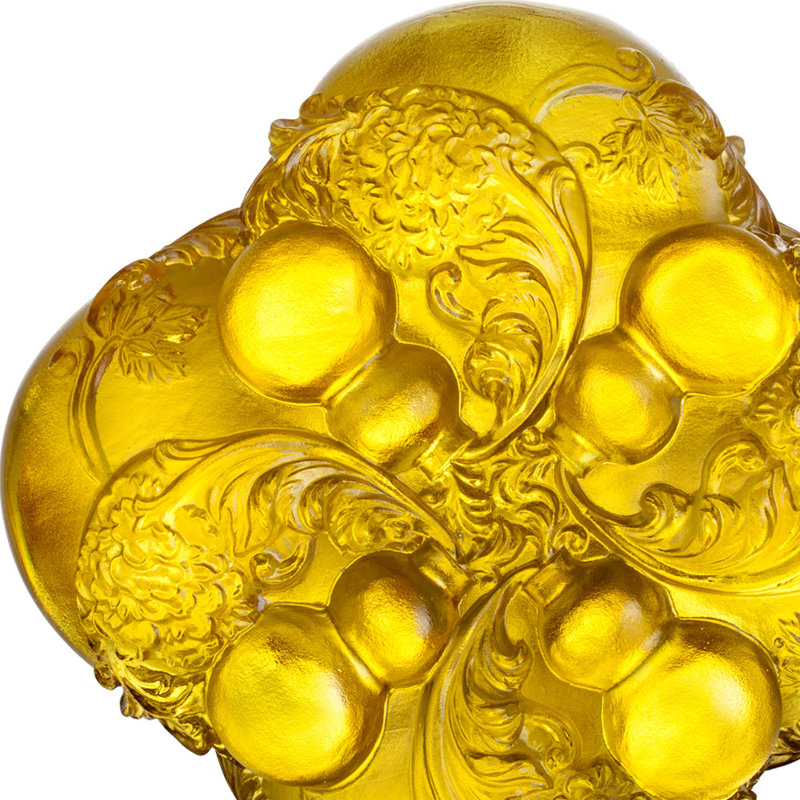 Gourd Well of Fortune Sculpture