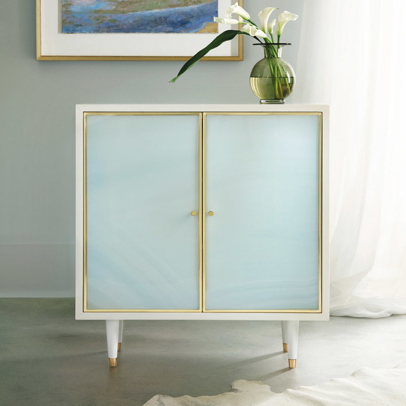 Seaglass Accent Cabinet