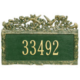 Woodland 1-Line Wall Address Plaque