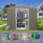8X10ft Outdoor Metal Storage Shed-123283126-123283134