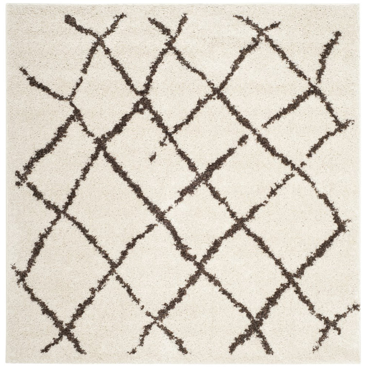 Rodgers Berber Shag Performance Abstract Rug