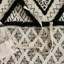 Housse de couette 85% coton, 15% lin de style moderne double / grand avec motif imprimé