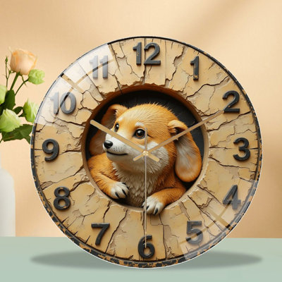 Horloge murale mignonne 12 po