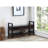 Espresso Storage Shoe Bench