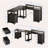 Elverton L-Shaped Gaming Desk with Built in Outlets-1857798601-1815709405