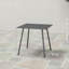 Square Metal Outdoor Dining Table,Bistro Table,Coffee Table,Bar Table , 80cm cm W 80cm cm D