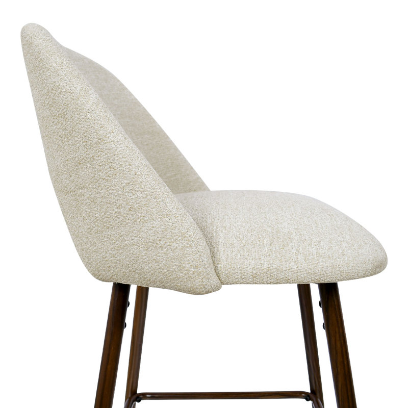 Berneta 26" Upholstered Counter Stools, Set of 2