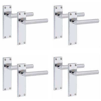 T-Bar Door Handle with Backplate