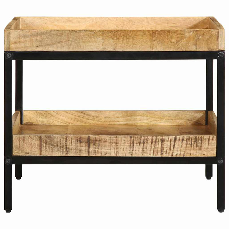 Solid Wood End Table