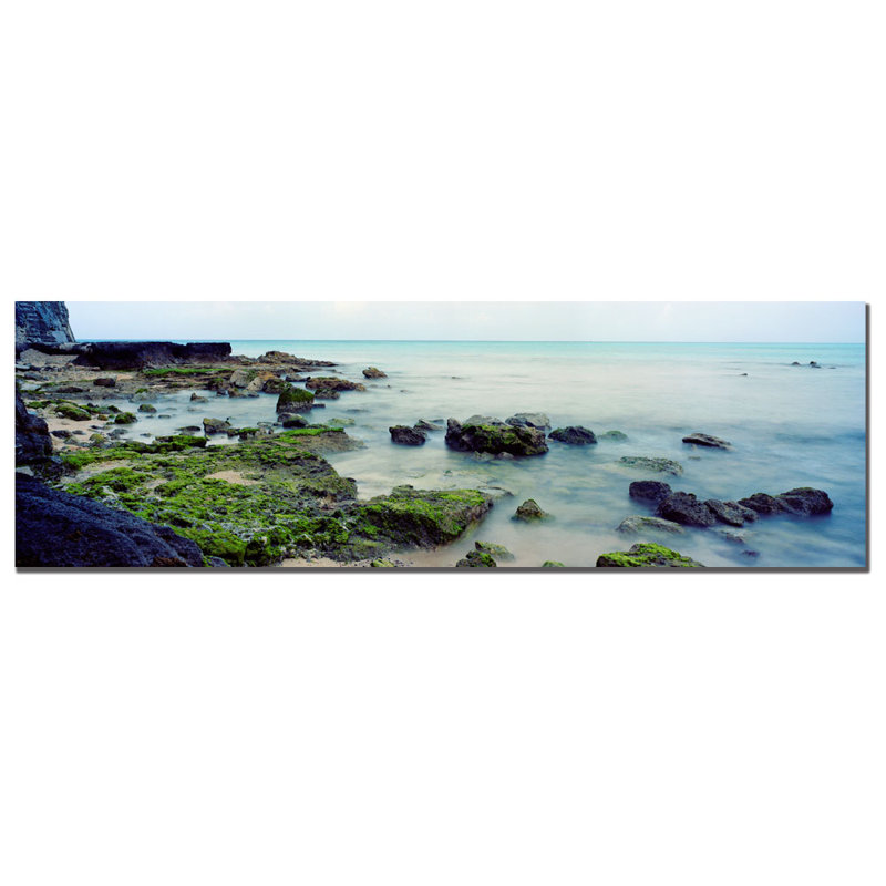 " Bermuda Coast " by Preston, 10" H x 32" W x 2" D
