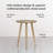 Zoey Solid Wood 3 Legs Accent Table-1127696760
