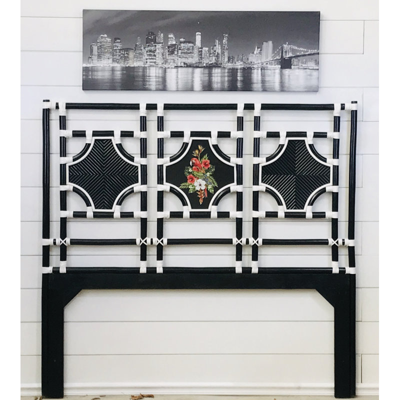 Justyn Wicker Open-Frame Headboard