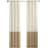 Curtainworks Jarrek Solid Color Semi-Sheer Grommet Single Curtain Panel-24032032-24032027