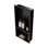 Niche de douche double l 13 po x H 25 po, aucun carreau requis avec pente de drainage, tablette encastrée noir mat