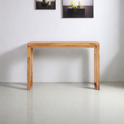 Console moderne en bois massif minimaliste