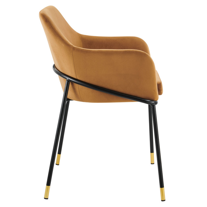 Fauteuil de salle à manger Modway, Brun