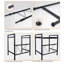 Naisaiah Steel Baker's Rack with Microwave Compatibility