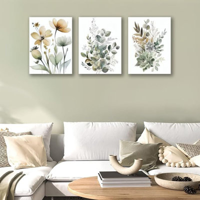 3 Piece Wrapped Canvas Print