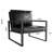 Eritrea Faux Leather Armchair-1724697858