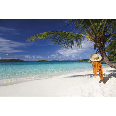 Caribbean Beach - Wrapped Canvas Print