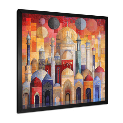 «Arabesque Cairo égyptien I», reproduction d'art sur toile