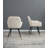 18'' H Tufted Velvet Armchair-1601370380