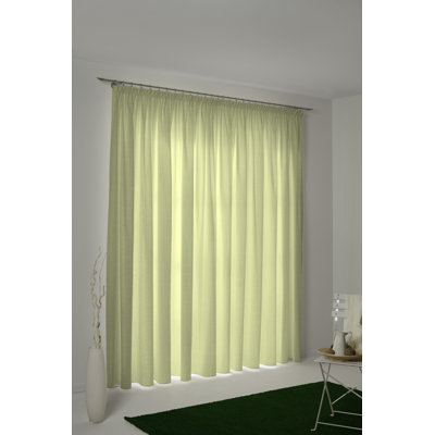 Salguero Pencil Pleat Opaque Curtain