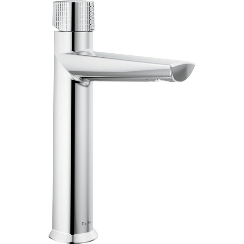 Robinet de salle de bain monotrou avec ensemble de drain Galeon, Chrome Lumicoat