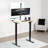 VIVO Single Motor Electric Desk with Push Button Memory Controller-97735778-112376725
