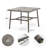 Mariene 5 - Person Patio Dining Set with Square Table , Cushions Included-99361328-99361327