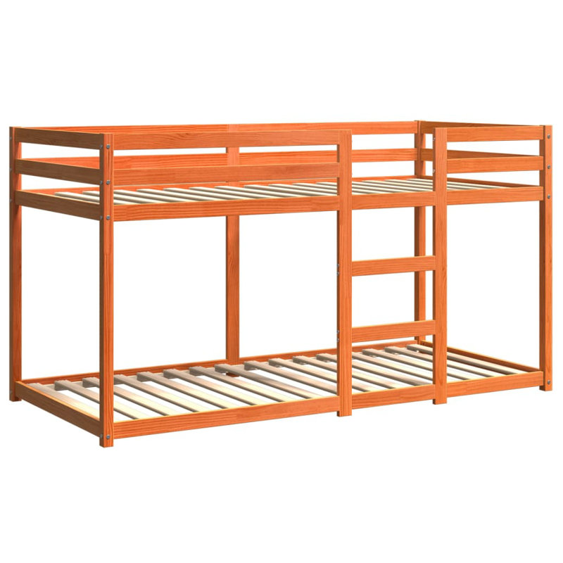 Nihara Solid Wood Bed, European Single (90 x 200 cm)