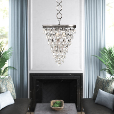 Beno 3 - Light Dimmable Tiered Chandelier