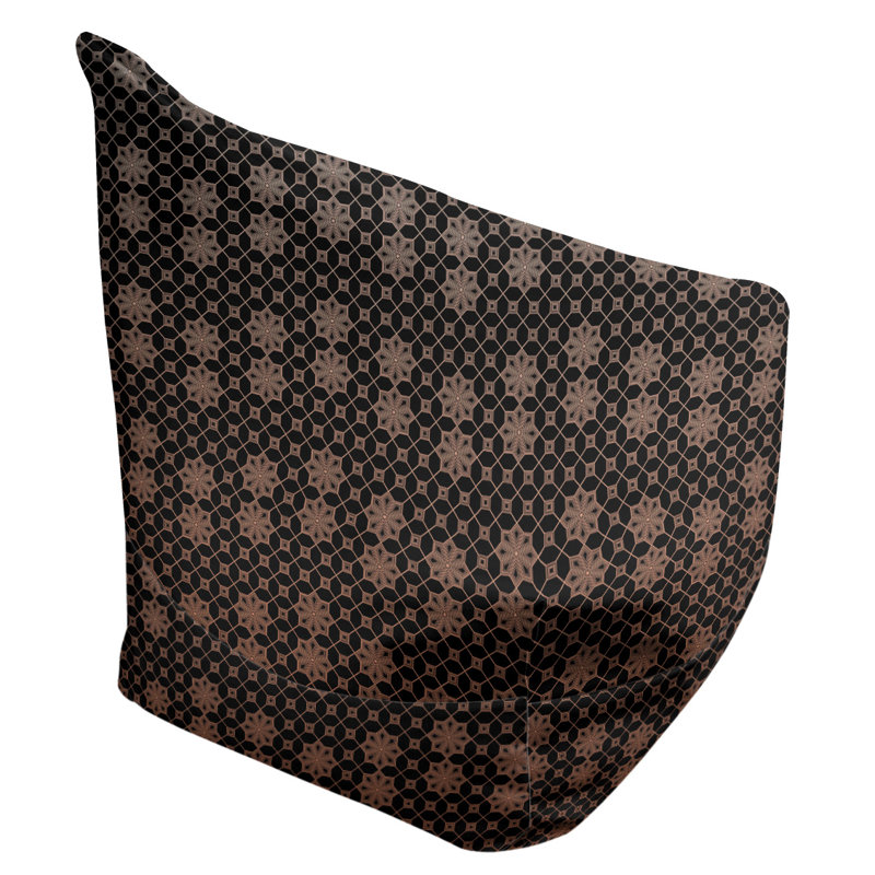 Fauteuil à billes standard & Leffel, H 86 po x l 27 po x P 43 po, Brun / Noir, Pas de bourre