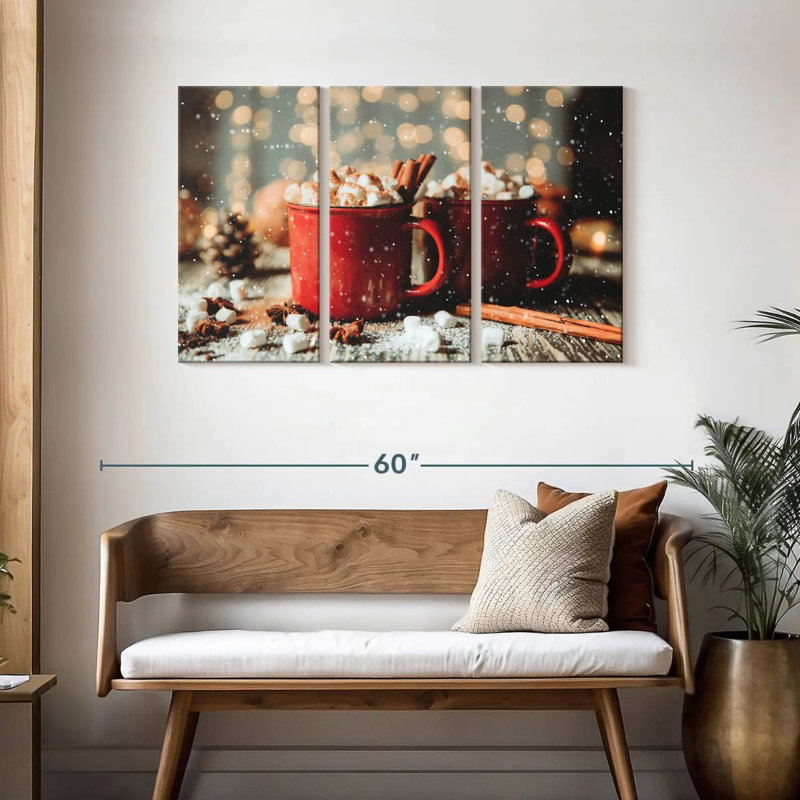 Yarlin Holiday Coffee, 28" H x 45" W