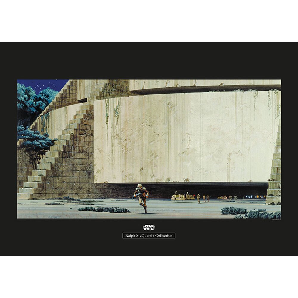 Poster Star Wars Rmq Yavin-Tempel