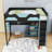 Full Loft Bed with RGB LED, USB Charging, and Adjustable Desk-2114839580