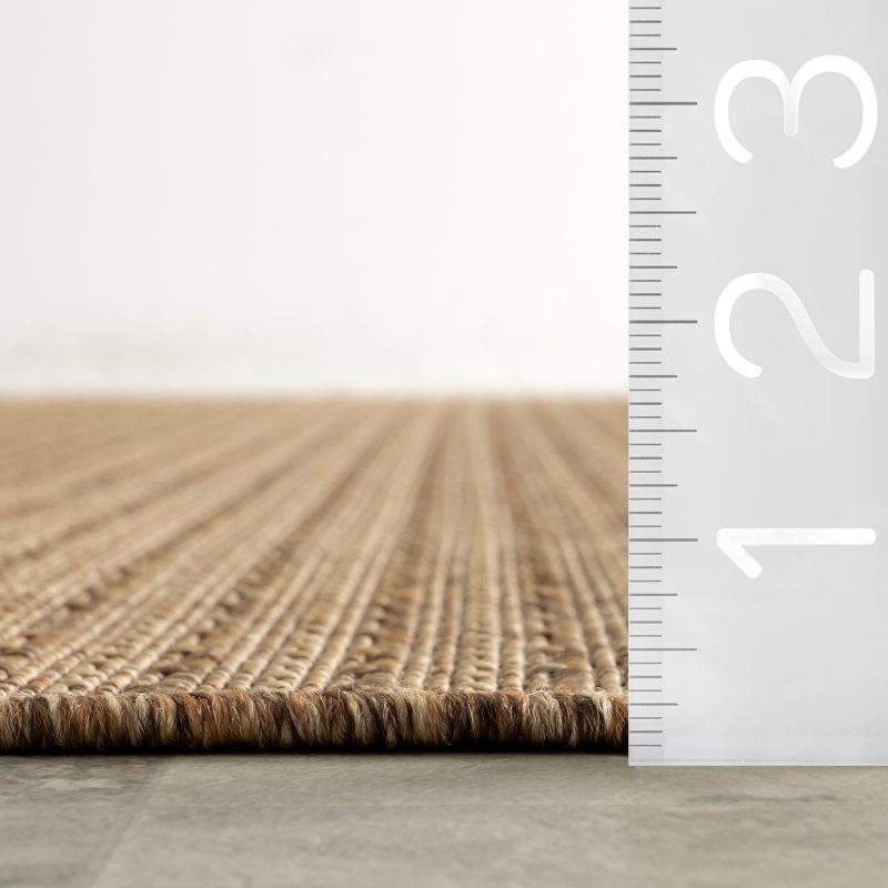 Tirzah Modern Indoor/Outdoor Rug, Rectangle 6'7" x 9'