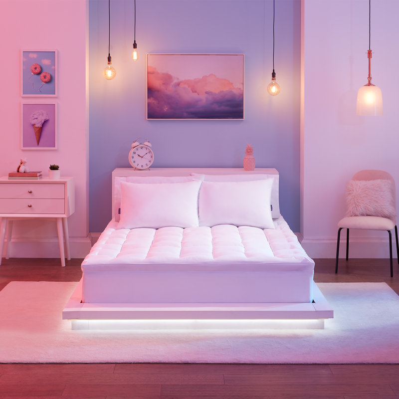 Queen 11" Polyester Mattress Topper, Full
